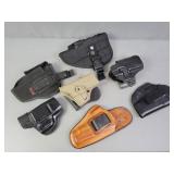 7x Bid Assorted Holsters