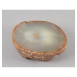 Polished Cross-section Natural Banded Agate