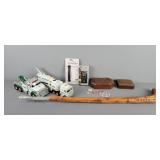 Lot Assorted Decor Hess Trucks & More