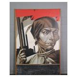 Adolf Strakhov Braslavsky Soviet Propganda Poster