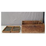 Vintage Irwin 13 Pc Wood Auger Bit Set