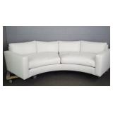 Thayer Coggin Ransom Culler Design Leather Sofa