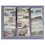 Large Lot Vintage Postcards