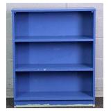 Painted Wood 4 Tier Book Shelf
