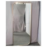 Metal Frame Full Length Wall Hung Mirror