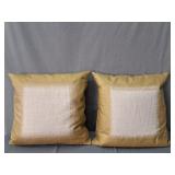 2x Bid Dransfield & Ross Throw Pillows