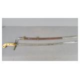 Hilborn Usmc 323 Mameluke Sword W/ Scabbard