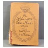 Vintage Wilmington Town Book 1743-1788