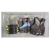 3x Bid Life Vests Ocean Pacific & More