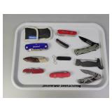 11x Bid Swiss Army Kobalt & More Pocket Knives