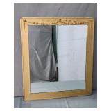 Fredk Loeser Vintage Painted Wood Frame Mirror