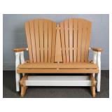 Polywood Style Glider Patio Setee
