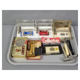 9x Bid Vintage Razors And Replacement Blades