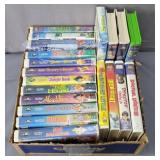 Lot Vintage Disney Vhs Tapes