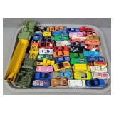 Lot Assorted Toy Cars & Trucks