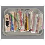 42 Pc Lot Glitter Bookmarks