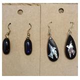 2 Pr Nice Pierced Earrings
