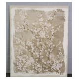 Large Cherry Blossom Print On Canvas