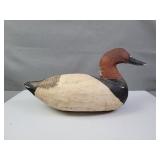 Wooden Canvasback Drake Duck Decoy