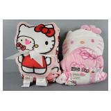 2x The Bid Hello Kitty Throws, 1 W/pillow