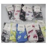 11 Pair Crush Socks Measures Unstretched  Toe To