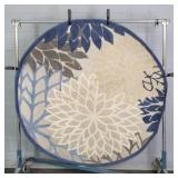 Nourison 5x5 Round Area Rug Aloha Collection