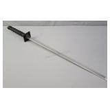 34" Stainless Steel Straight-bladed Ninjato