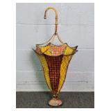 Painted Metal Umbrella Stand