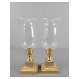 Pair Brass Candle Holder - Made In India
