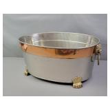 24x16 Vintage Oval Metal Beverage Tub