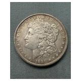 1890 Morgan Silver Dollar