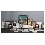 Lot Of 23 Asst Art & Home Decor