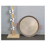 32" Polished Carbon Steel Even Heat Dist. Pan