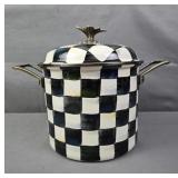 Mackenzie-childs Courtly Check Stock Pot