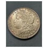 1896 Morgan Silver Dollar - Toned