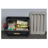 Vintage Lincoln Logs, Pick Up Sticks & More
