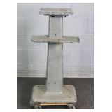 Very Heavy Steel Industrial Machine Stand W/ Shelf