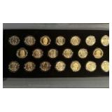 2008 Presidential Dollar 20 Coin Set W All