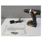 Warrior 18v Lithium 3/8" Cordless Drill Powers Up