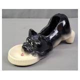 Vintage Mid-century Ceramic Scottie Dresser Caddy