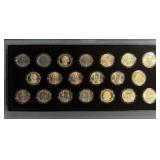 2007 Presidential Dollar 20 Coin Set - All