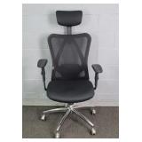 Adj Ht Reclining Mesh Back Rolling Office Chair