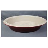 17" Le Creuset Oval Casserole Pan