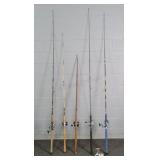Lot Of Asso. Vintage Fishing Rods & Reels