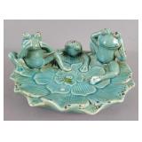 Frogs On Lily Pad Tray