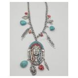 New Native American Indian Chief Warrior  Jewelry