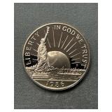 1986 S Proof Liberty Half Dollar