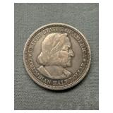 1893 Columbian Silver Half Dollar