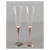 2x Bid Vera Wang By Wedgwood Flute