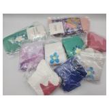 9  Pair New Fun Fashion Socks Unstretched 6- 7 In